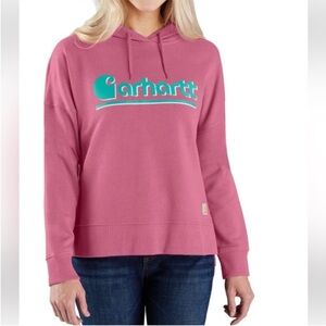 Pink Carhartt Pullover Medium